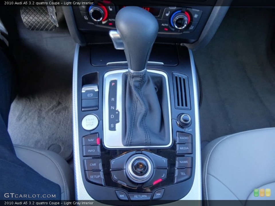 Light Gray Interior Transmission for the 2010 Audi A5 3.2 quattro Coupe #78992986