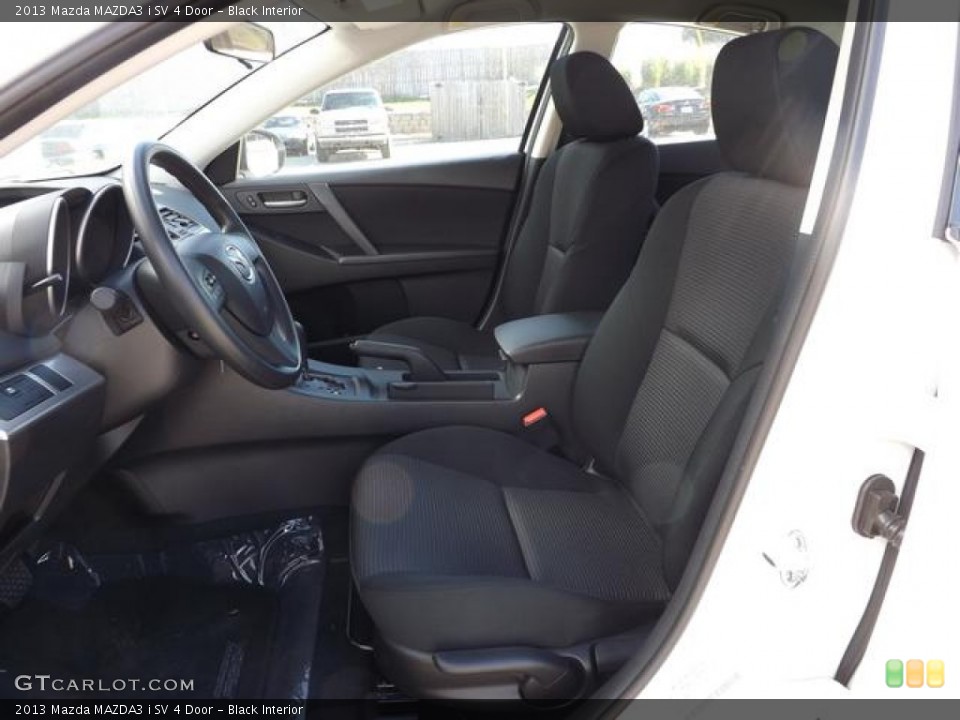 Black Interior Photo for the 2013 Mazda MAZDA3 i SV 4 Door #78994183