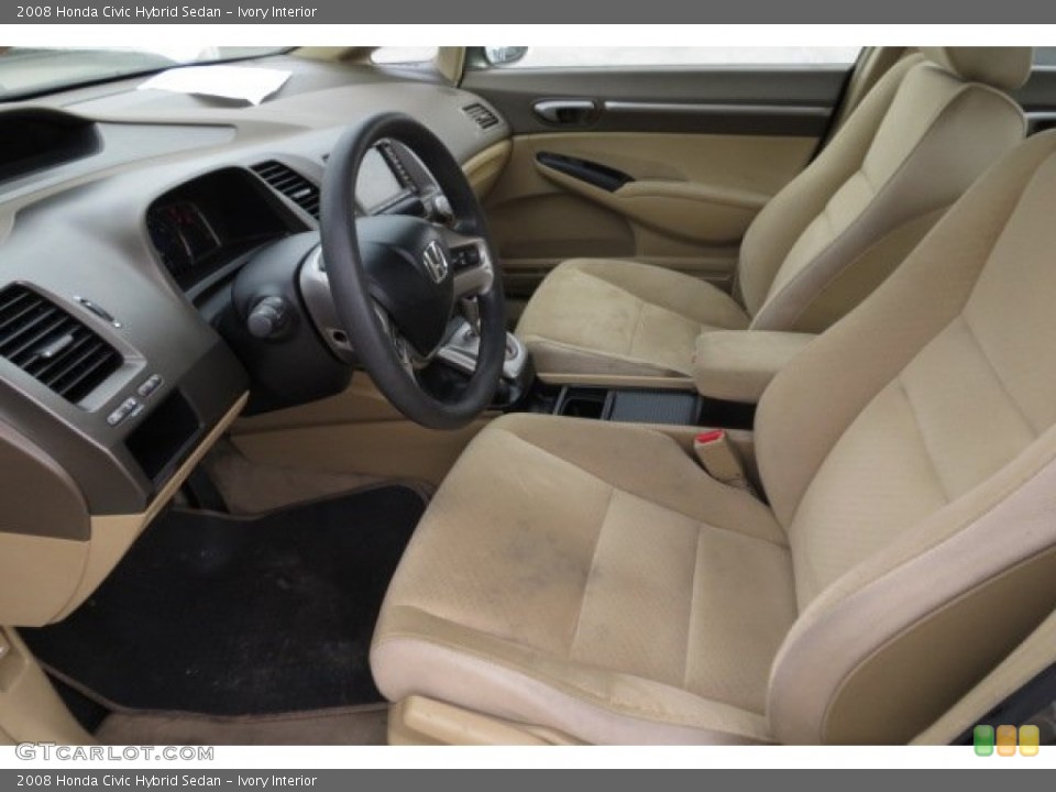 Ivory Interior Photo for the 2008 Honda Civic Hybrid Sedan #78997718