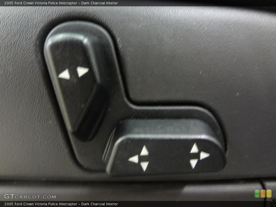 Dark Charcoal Interior Controls for the 2005 Ford Crown Victoria Police Interceptor #78999470