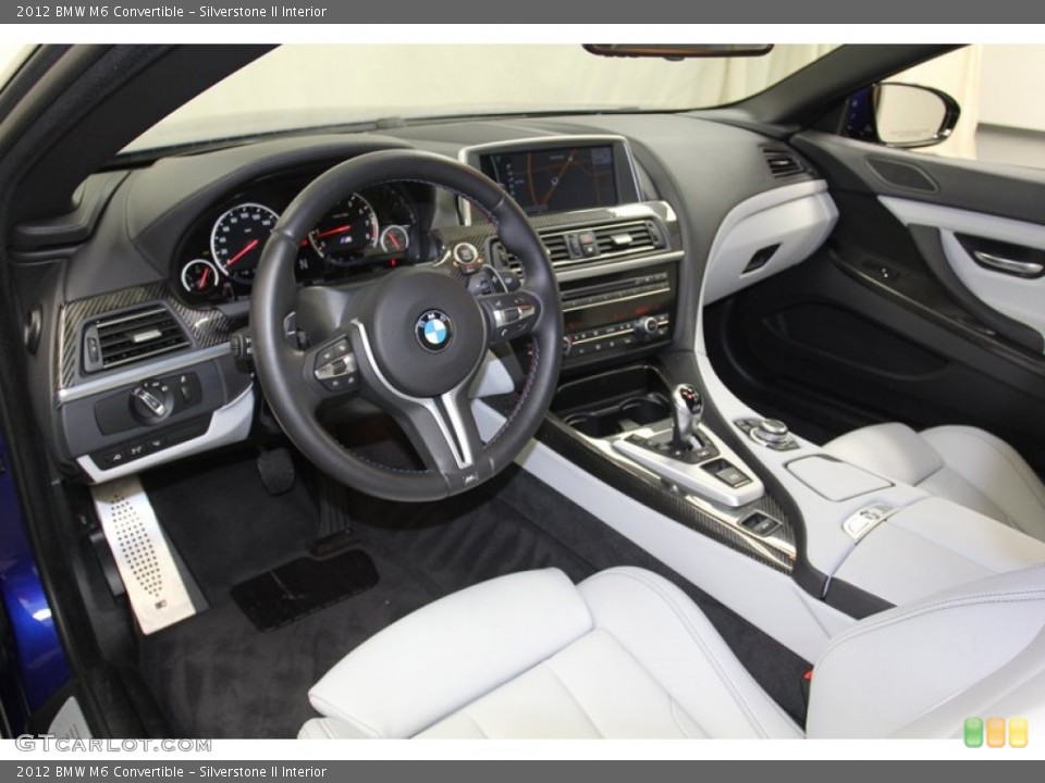 Silverstone II Interior Prime Interior for the 2012 BMW M6 Convertible #78999988