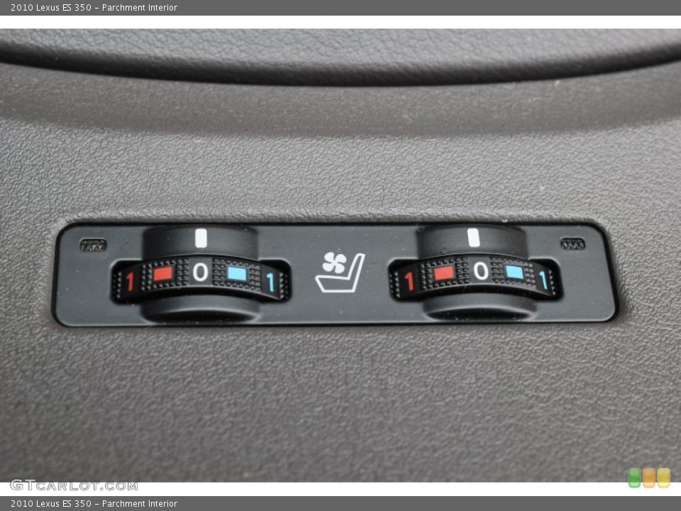 Parchment Interior Controls for the 2010 Lexus ES 350 #79003687