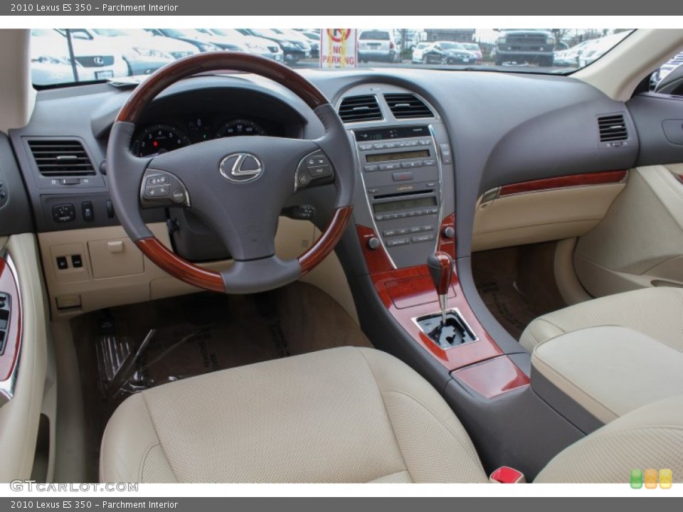 Parchment Interior Photo for the 2010 Lexus ES 350 #79003756