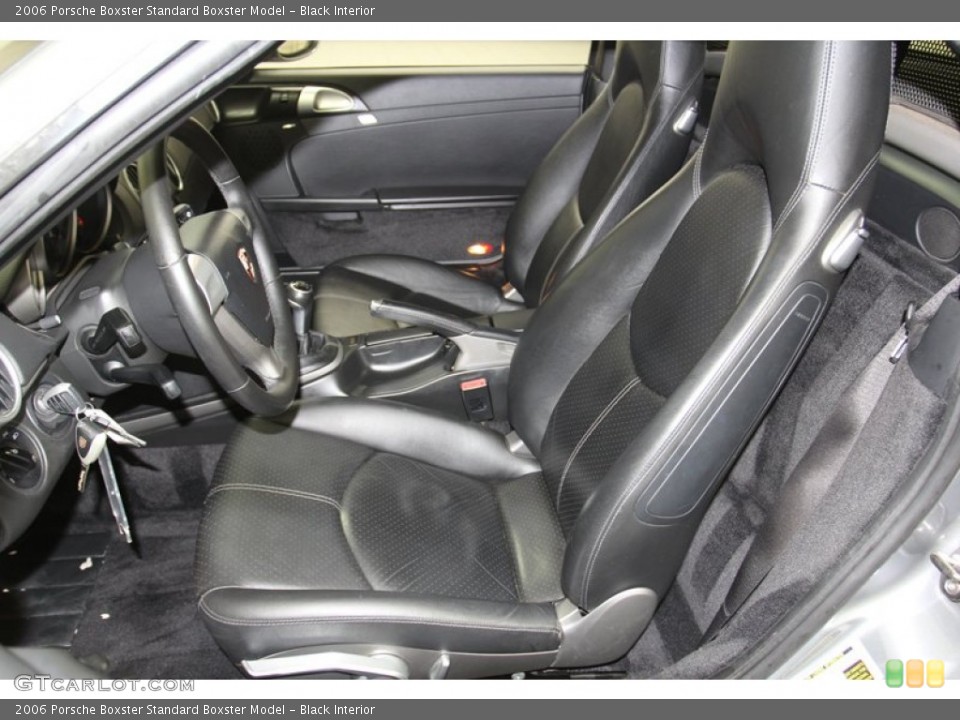 Black Interior Photo for the 2006 Porsche Boxster  #79003993
