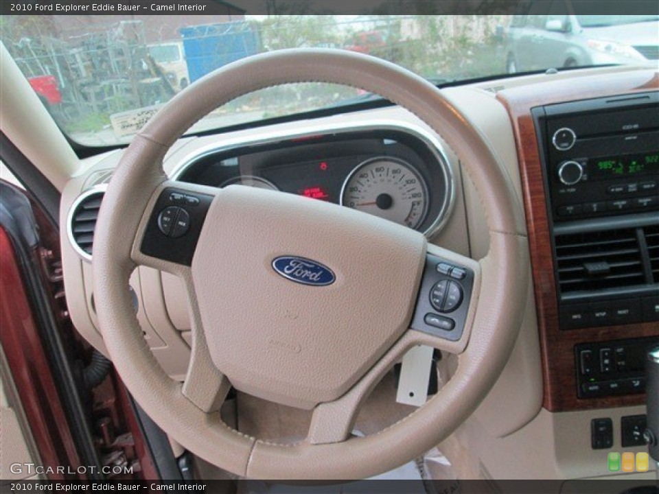 Camel Interior Steering Wheel for the 2010 Ford Explorer Eddie Bauer #79004239