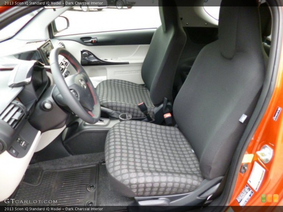 Dark Charcoal Interior Front Seat for the 2013 Scion iQ  #79006798