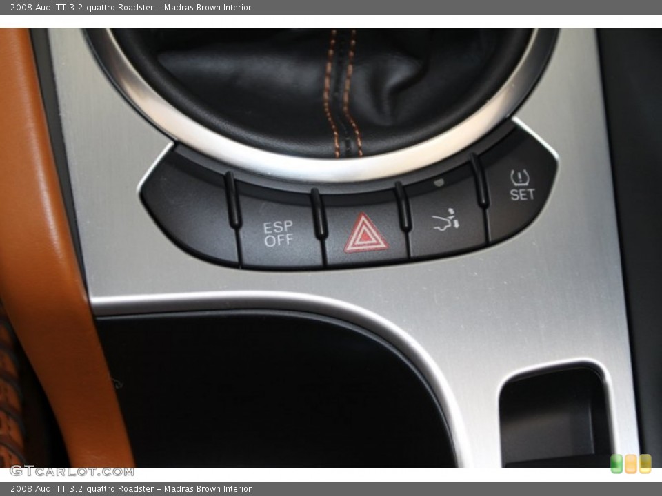 Madras Brown Interior Controls for the 2008 Audi TT 3.2 quattro Roadster #79010356