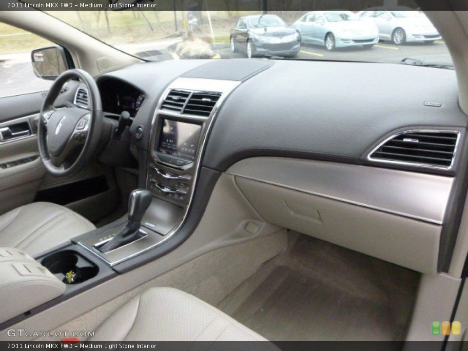 Medium Light Stone Interior Dashboard for the 2011 Lincoln MKX FWD #79010476
