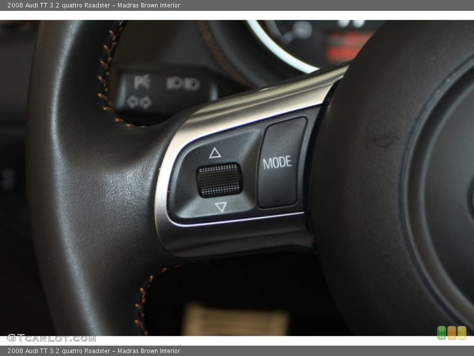 Madras Brown Interior Controls for the 2008 Audi TT 3.2 quattro Roadster #79010509
