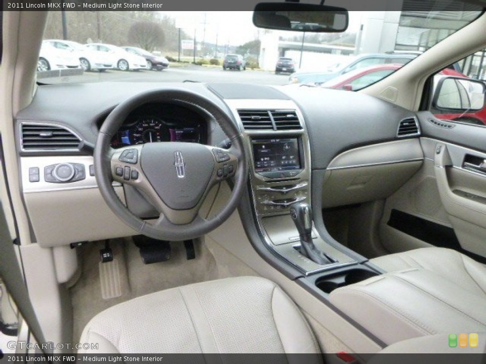 Medium Light Stone Interior Prime Interior for the 2011 Lincoln MKX FWD #79010602