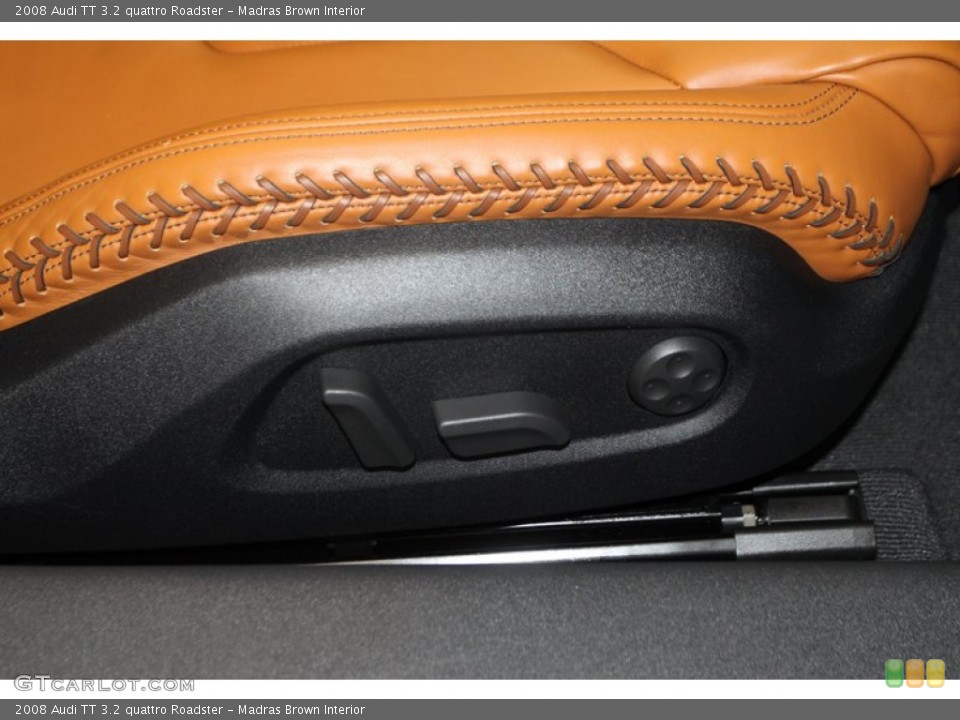 Madras Brown Interior Controls for the 2008 Audi TT 3.2 quattro Roadster #79010636