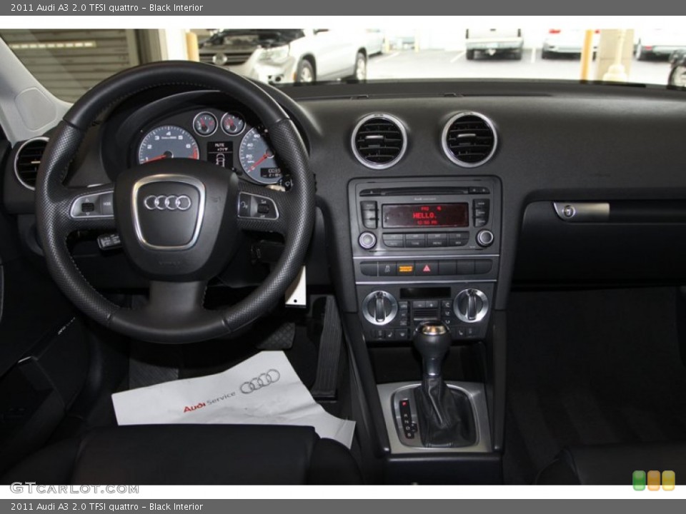 Black Interior Dashboard for the 2011 Audi A3 2.0 TFSI quattro #79013341