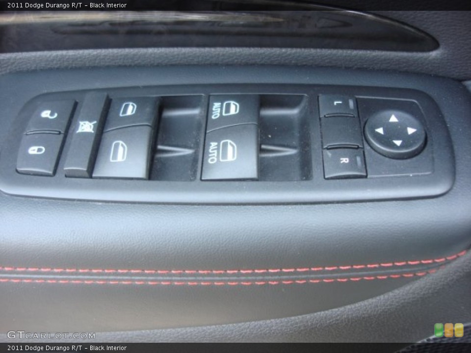 Black Interior Controls for the 2011 Dodge Durango R/T #79014178