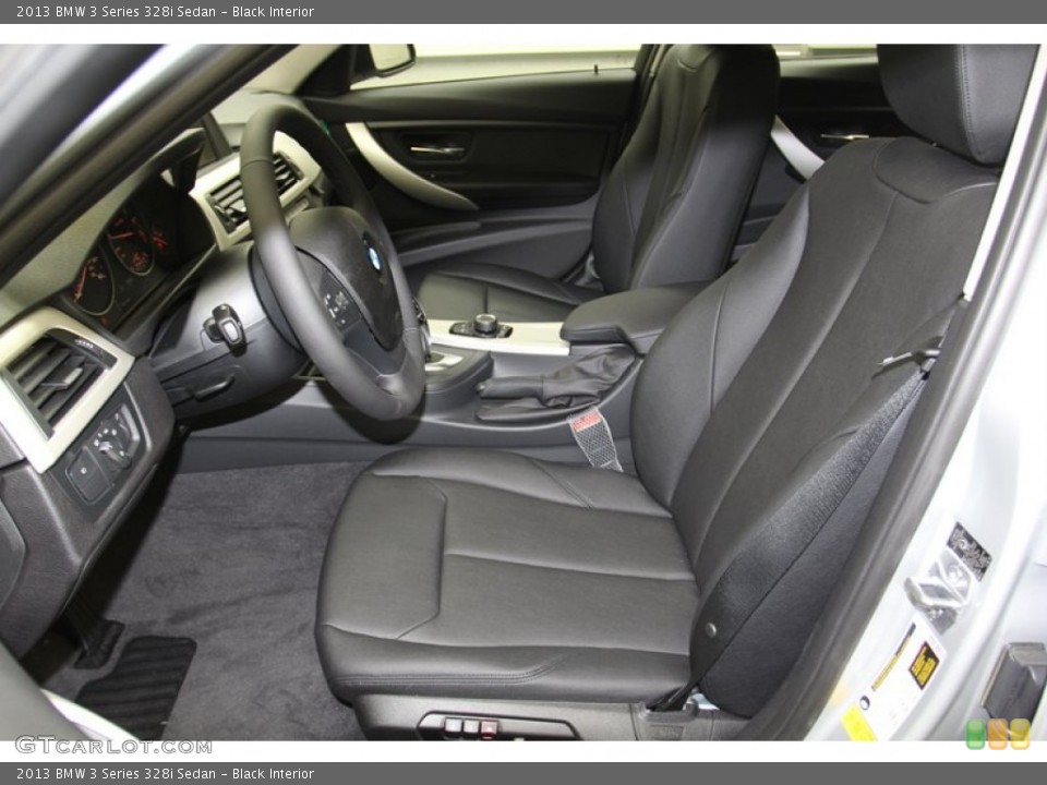 Black Interior Photo for the 2013 BMW 3 Series 328i Sedan #79015383