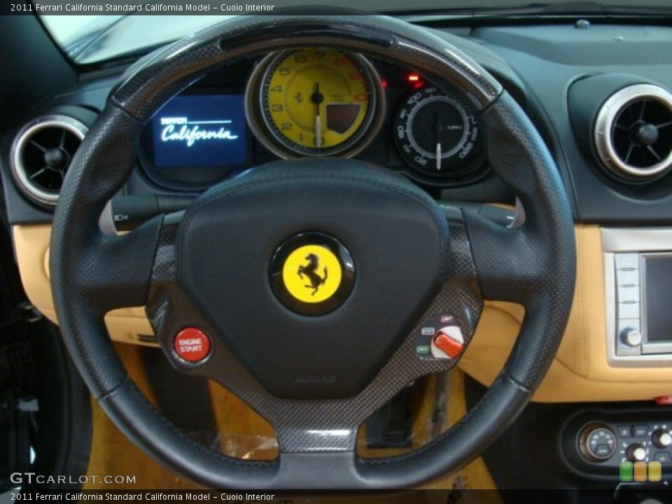 Cuoio Interior Steering Wheel for the 2011 Ferrari California  #79015465