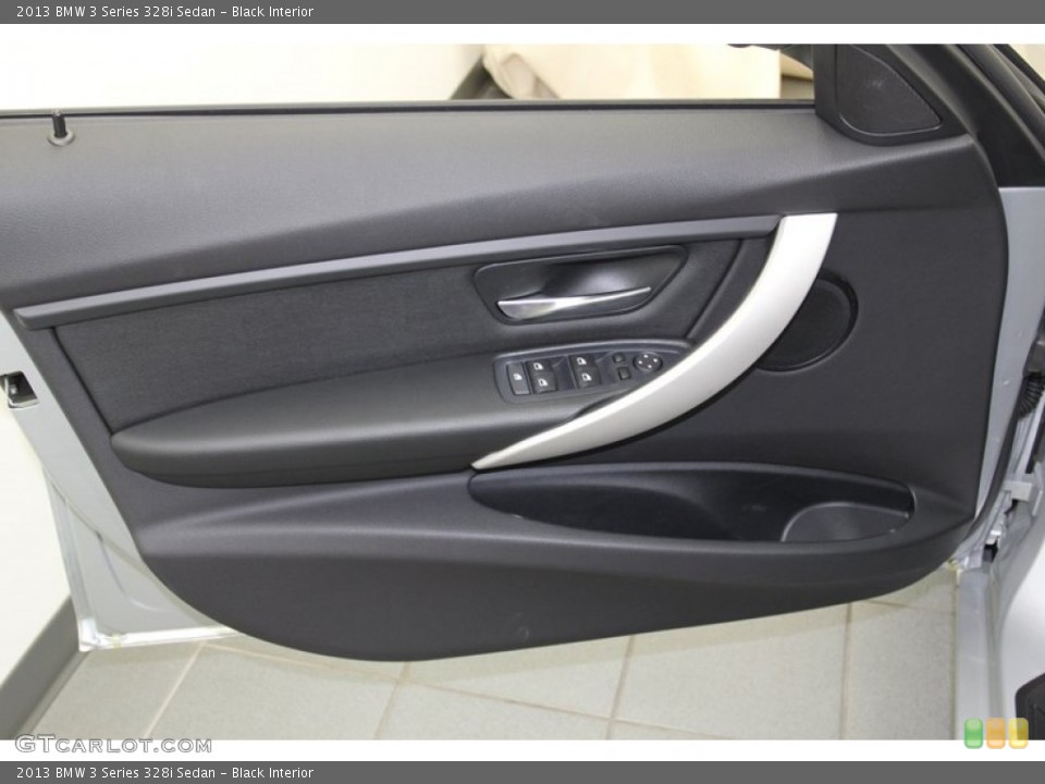 Black Interior Door Panel for the 2013 BMW 3 Series 328i Sedan #79015566