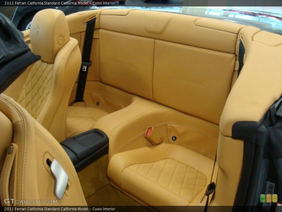 Cuoio Interior Rear Seat for the 2011 Ferrari California  #79015597