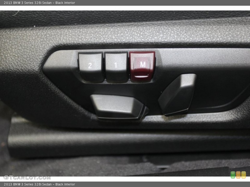 Black Interior Controls for the 2013 BMW 3 Series 328i Sedan #79015602