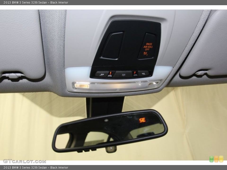 Black Interior Controls for the 2013 BMW 3 Series 328i Sedan #79015624