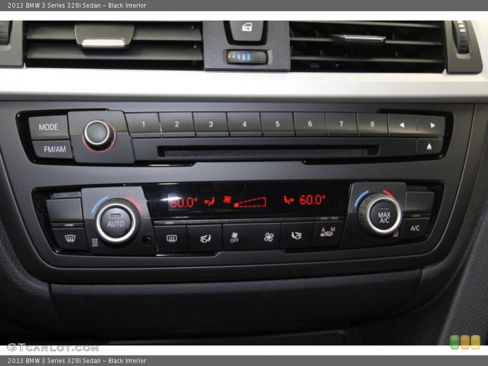 Black Interior Controls for the 2013 BMW 3 Series 328i Sedan #79015668