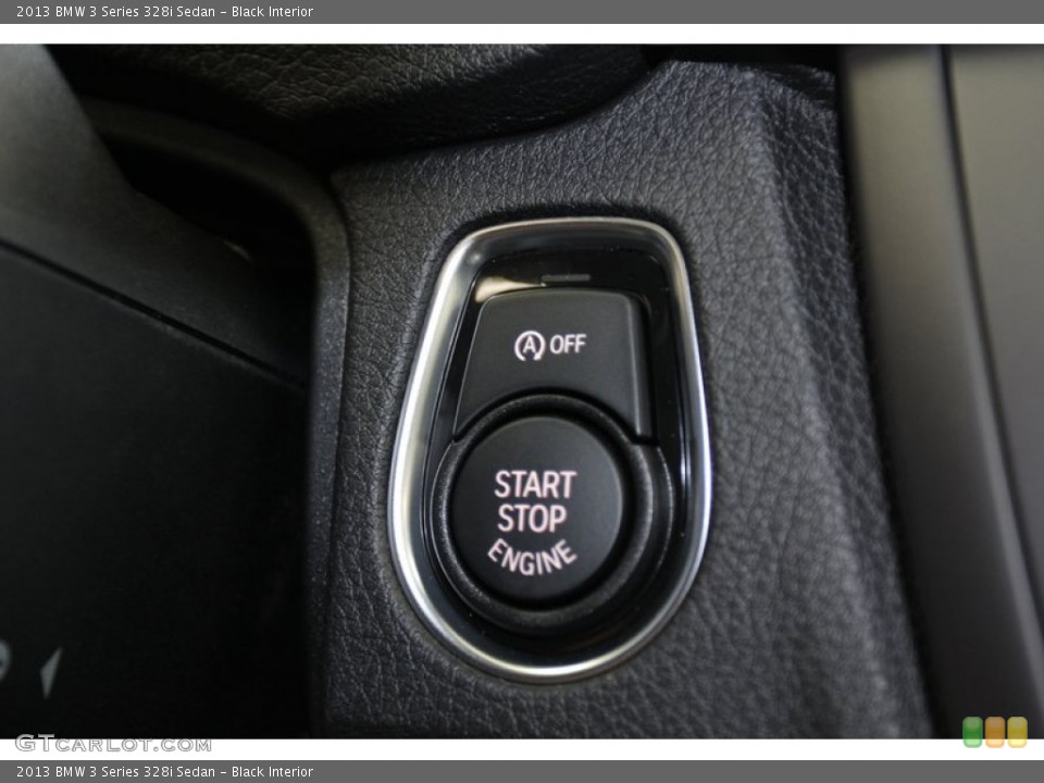 Black Interior Controls for the 2013 BMW 3 Series 328i Sedan #79015745