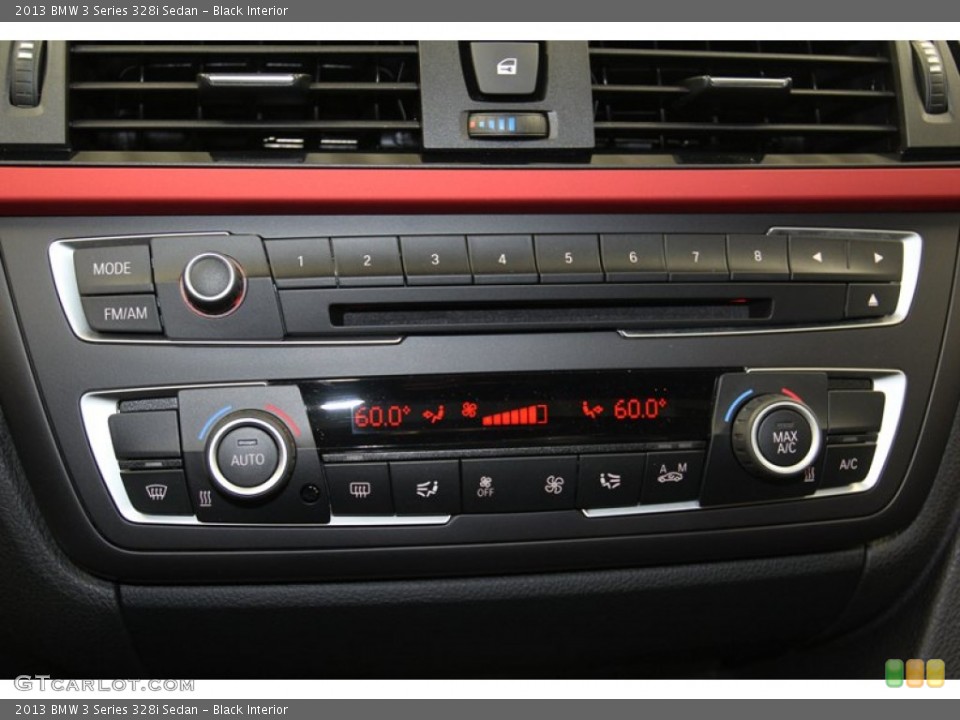 Black Interior Controls for the 2013 BMW 3 Series 328i Sedan #79016809