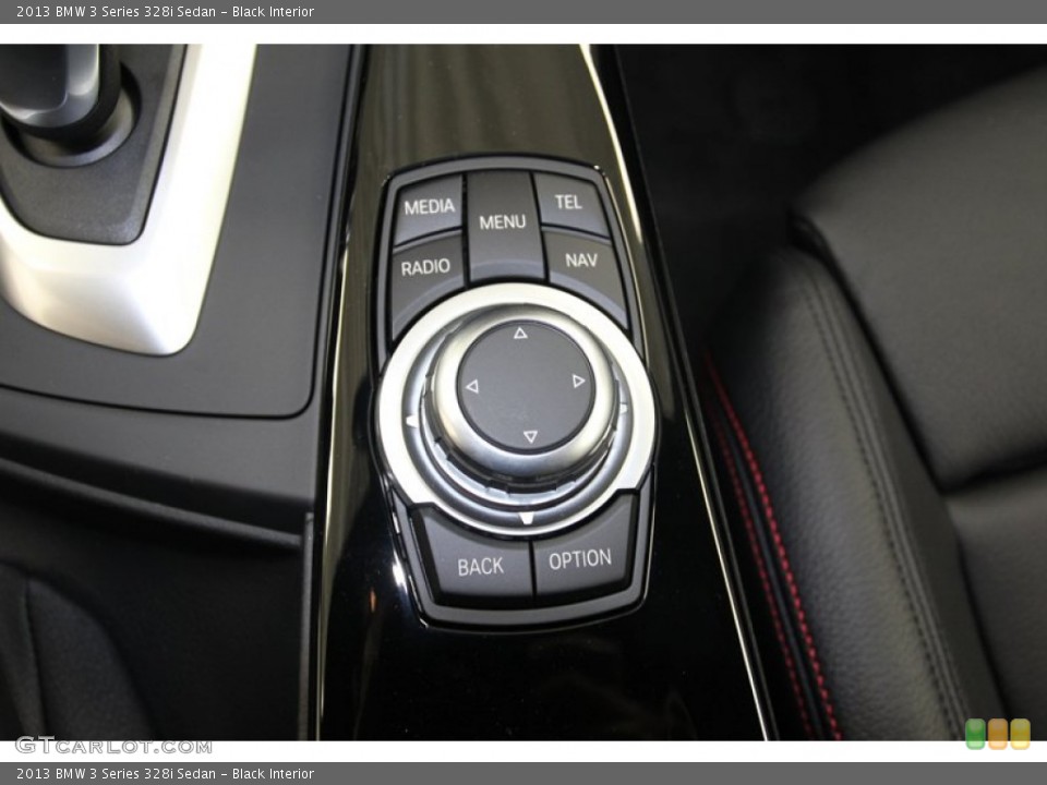 Black Interior Controls for the 2013 BMW 3 Series 328i Sedan #79016845