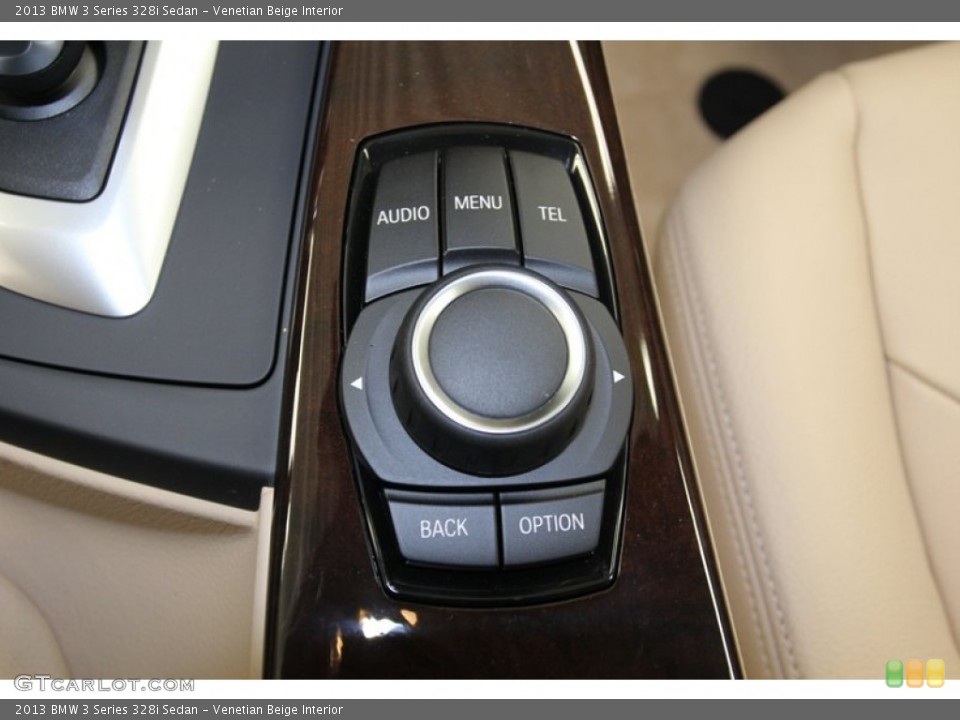 Venetian Beige Interior Controls for the 2013 BMW 3 Series 328i Sedan #79017424