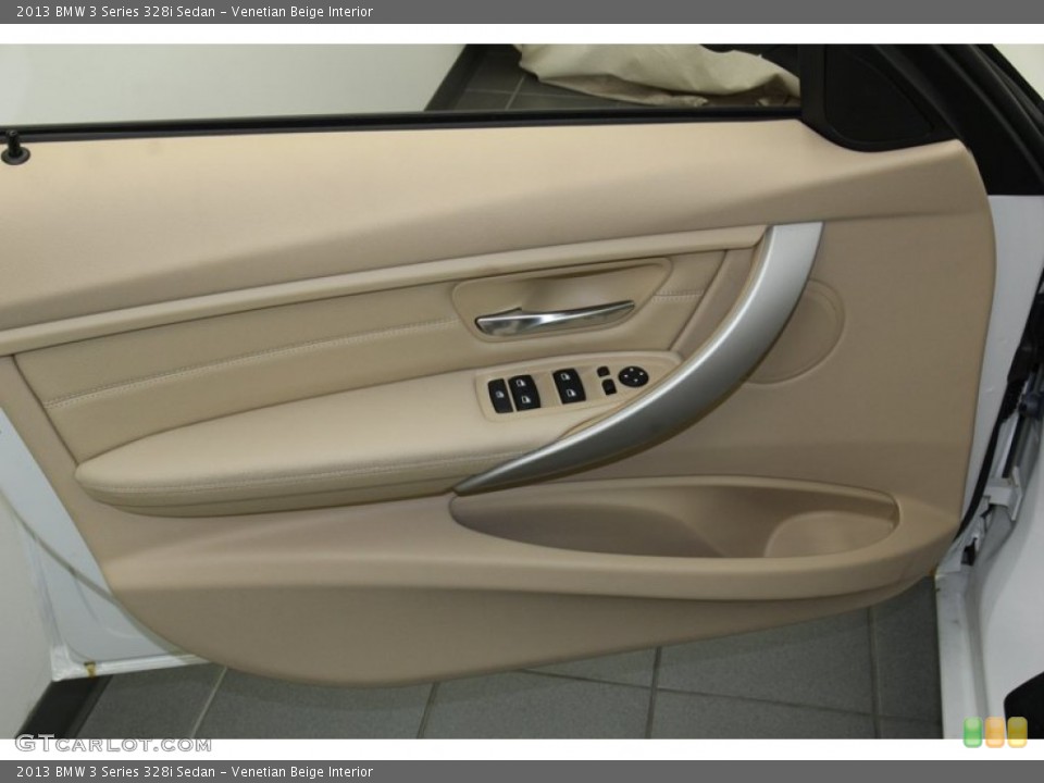 Venetian Beige Interior Door Panel for the 2013 BMW 3 Series 328i Sedan #79018073