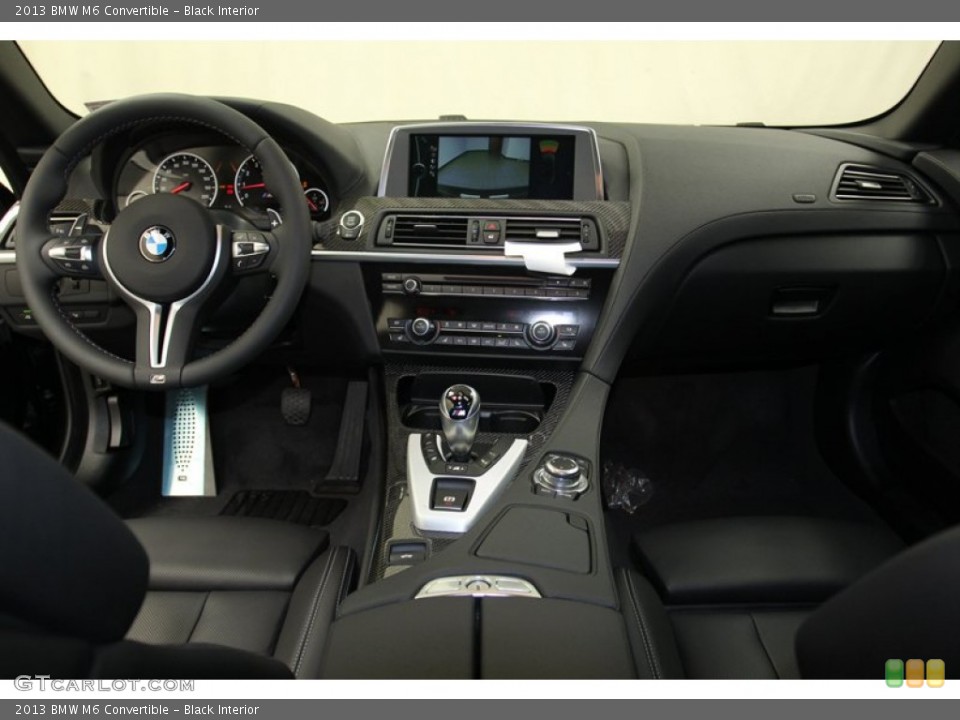 Black Interior Dashboard for the 2013 BMW M6 Convertible #79018477