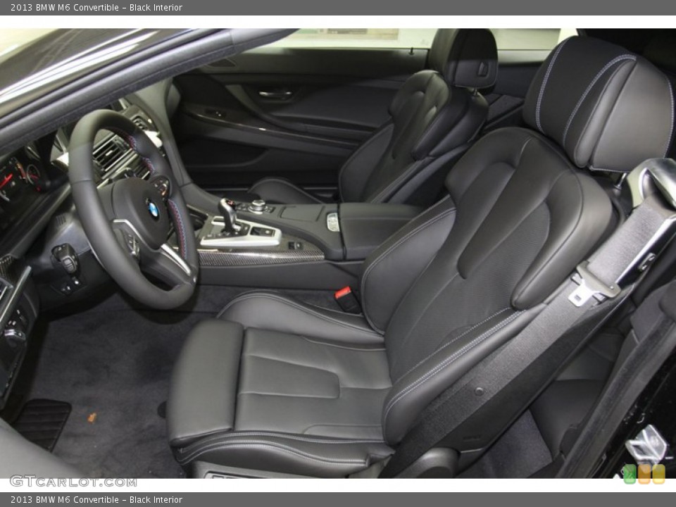 Black Interior Photo for the 2013 BMW M6 Convertible #79018597
