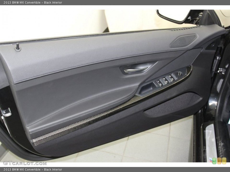 Black Interior Door Panel for the 2013 BMW M6 Convertible #79018629