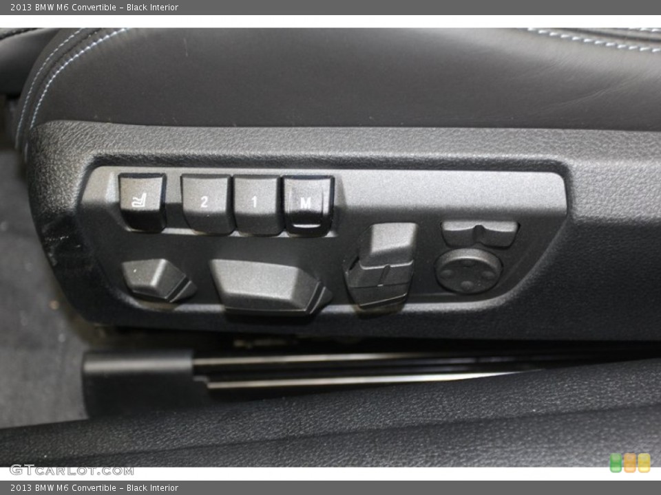 Black Interior Controls for the 2013 BMW M6 Convertible #79018693