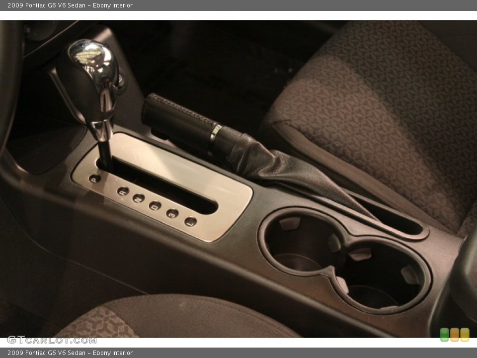 Ebony Interior Transmission for the 2009 Pontiac G6 V6 Sedan #79020013
