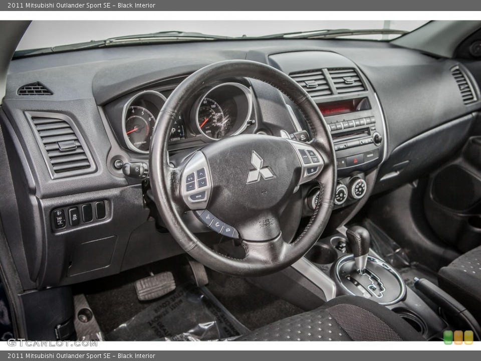 Black Interior Dashboard for the 2011 Mitsubishi Outlander Sport SE #79022002