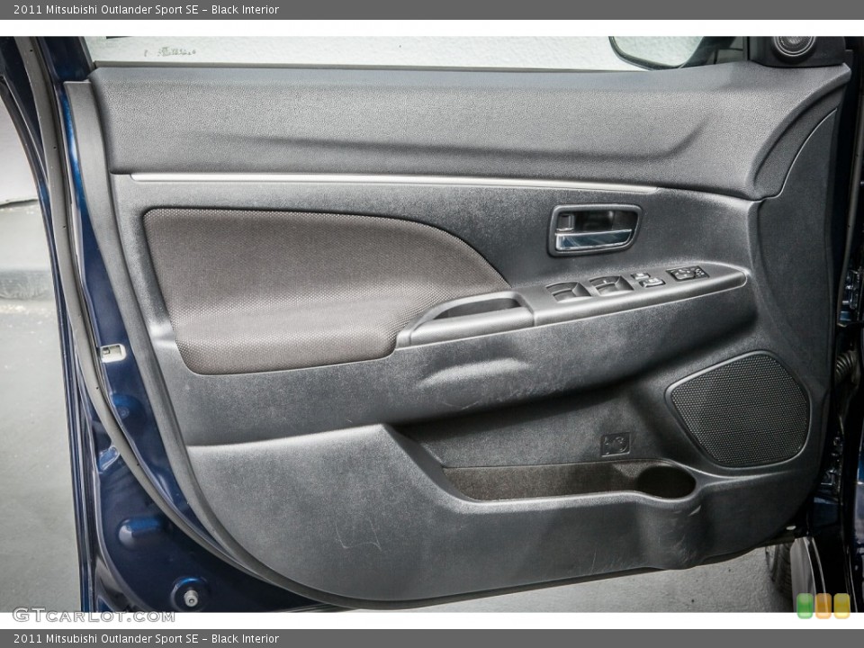Black Interior Door Panel for the 2011 Mitsubishi Outlander Sport SE #79022038
