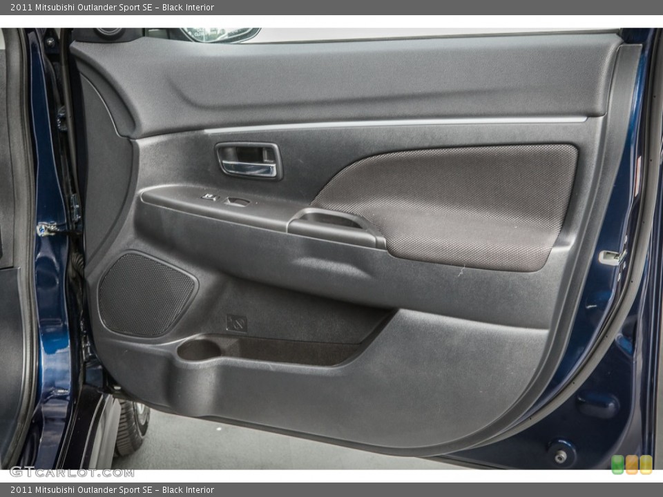 Black Interior Door Panel for the 2011 Mitsubishi Outlander Sport SE #79022195