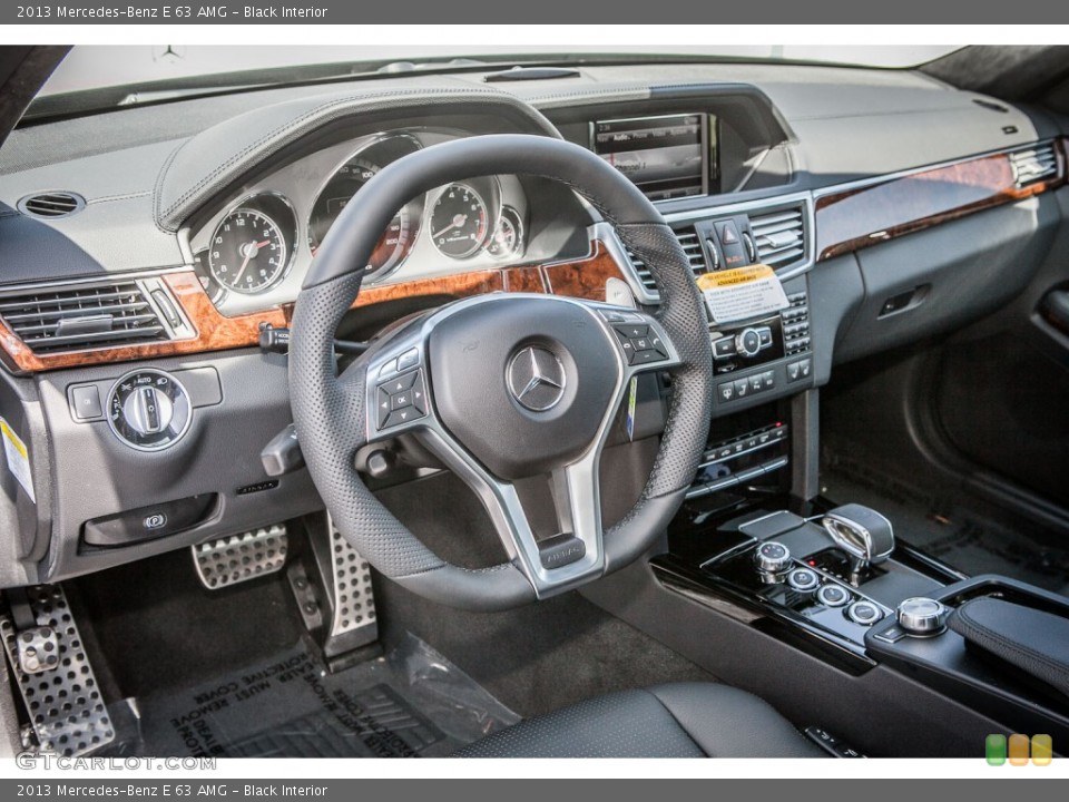Black Interior Dashboard for the 2013 Mercedes-Benz E 63 AMG #79024207