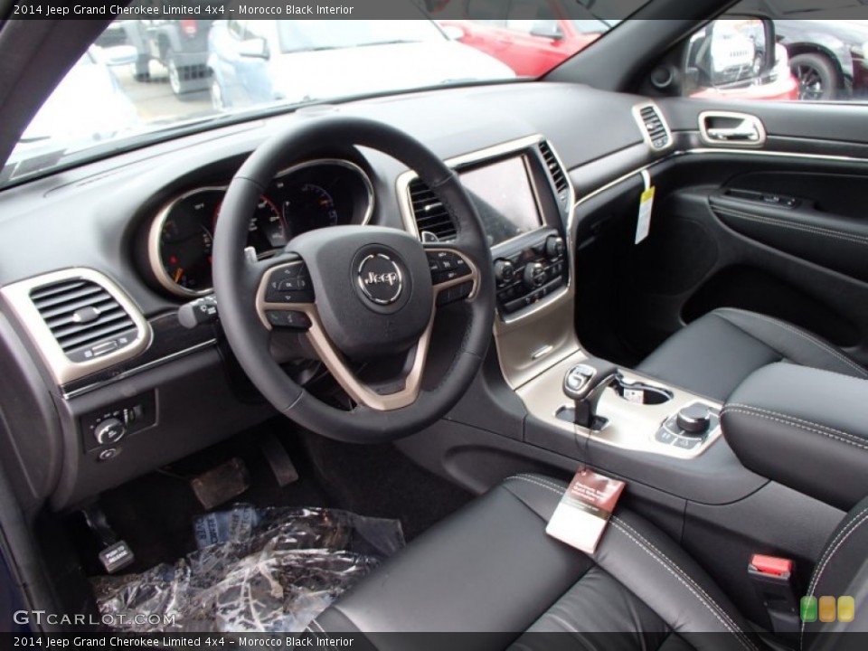 Morocco Black Interior Prime Interior for the 2014 Jeep Grand Cherokee Limited 4x4 #79026816