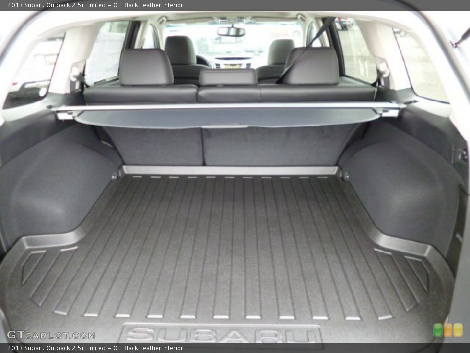 Off Black Leather Interior Trunk for the 2013 Subaru Outback 2.5i Limited #79027429