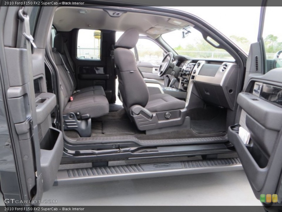 Black Interior Photo for the 2010 Ford F150 FX2 SuperCab #79027644