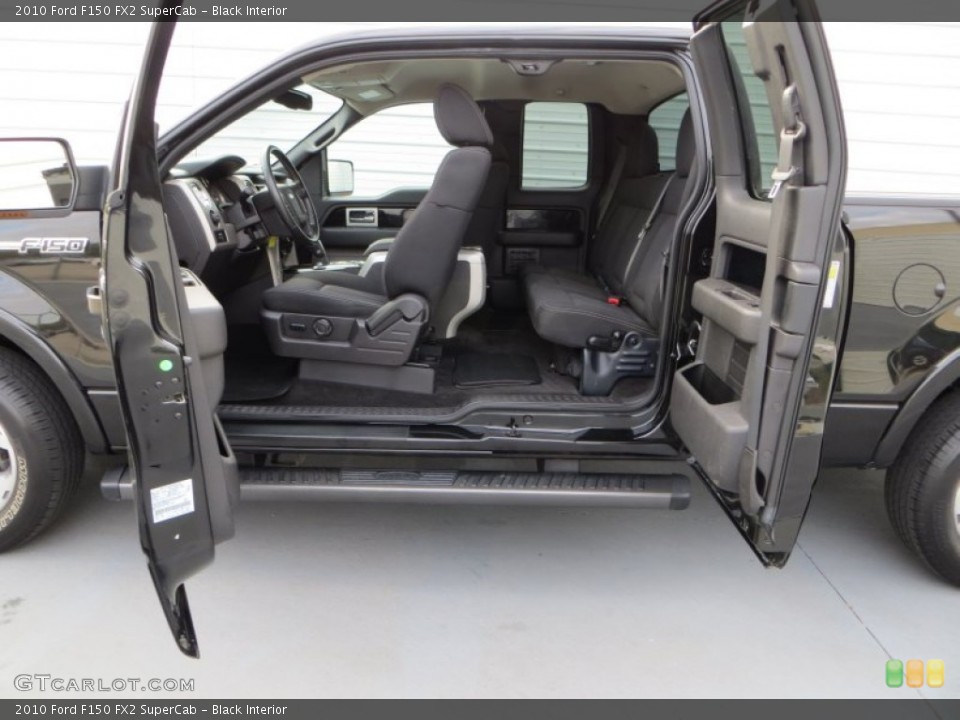 Black Interior Photo for the 2010 Ford F150 FX2 SuperCab #79027794