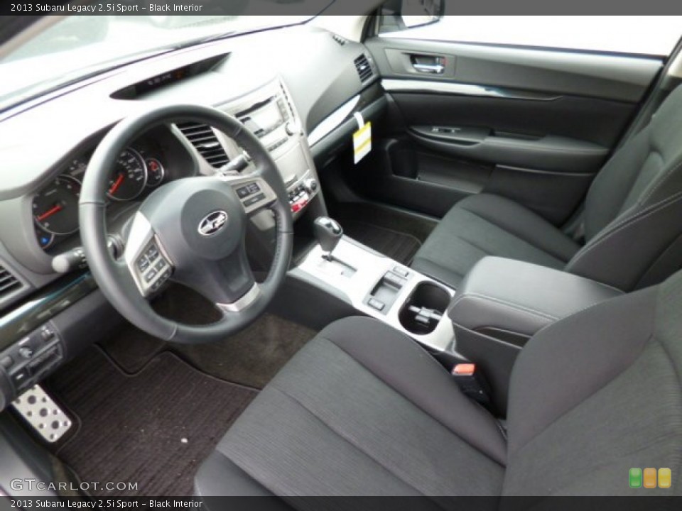 Black 2013 Subaru Legacy Interiors