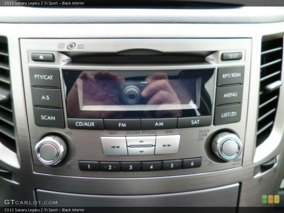 Black Interior Audio System for the 2013 Subaru Legacy 2.5i Sport #79028333