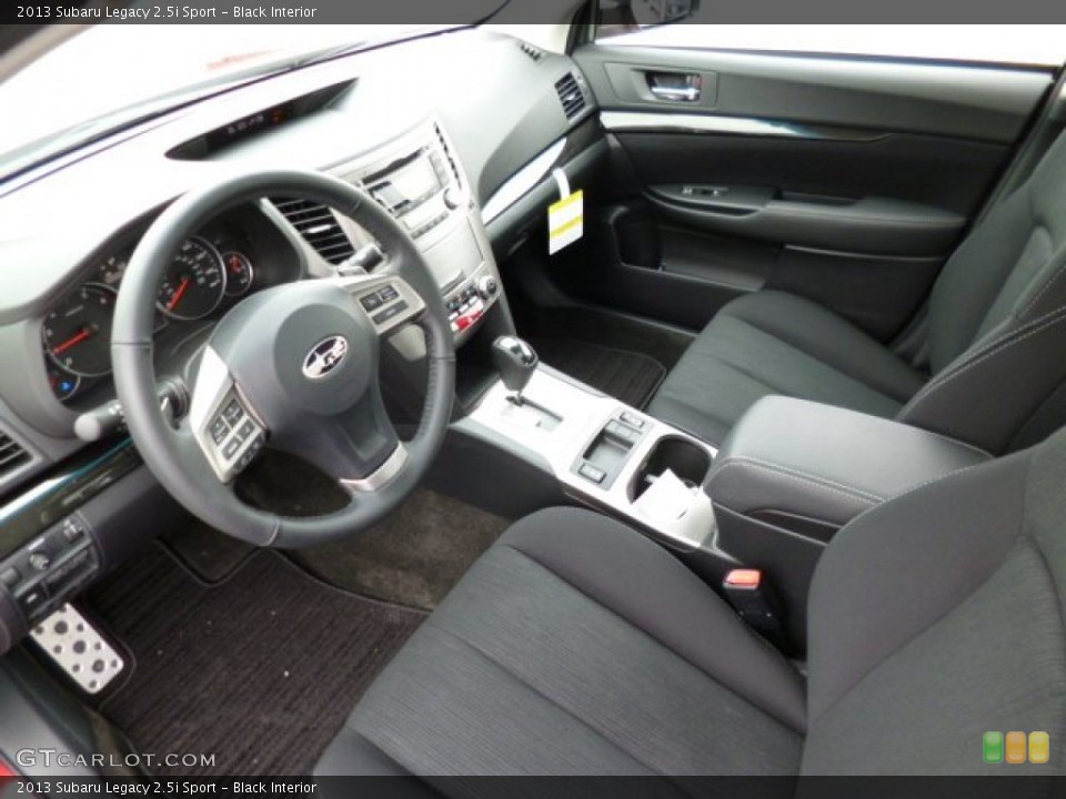 Black Interior Photo for the 2013 Subaru Legacy 2.5i Sport #79028708