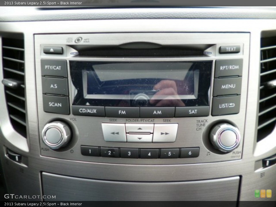 Black Interior Audio System for the 2013 Subaru Legacy 2.5i Sport #79028746