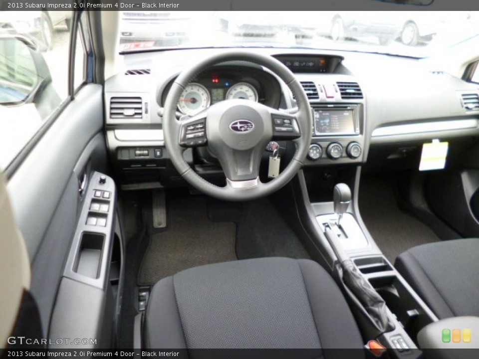 Black Interior Dashboard for the 2013 Subaru Impreza 2.0i Premium 4 Door #79029070