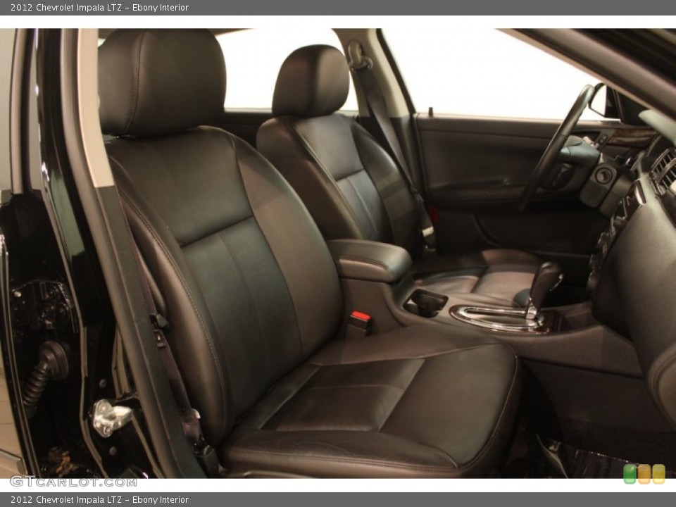 Ebony Interior Photo for the 2012 Chevrolet Impala LTZ #79036825
