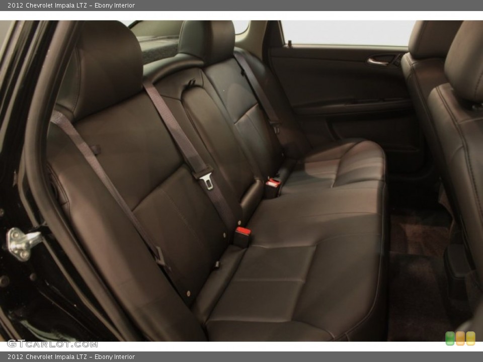 Ebony Interior Rear Seat for the 2012 Chevrolet Impala LTZ #79036846