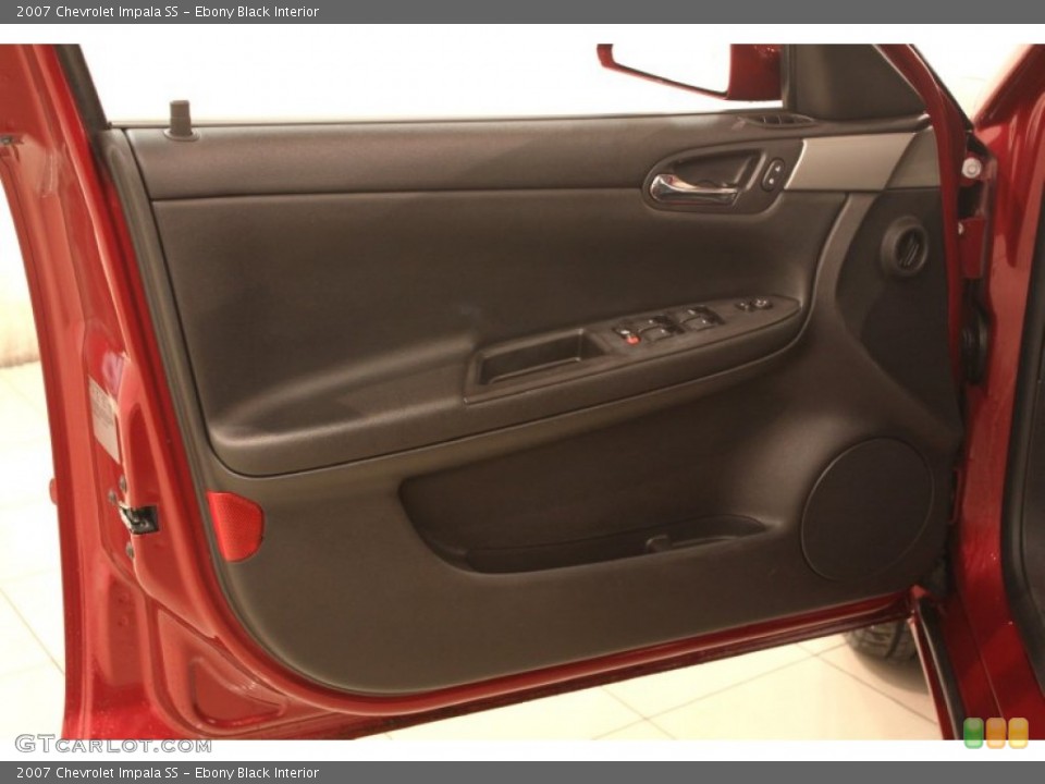 Ebony Black Interior Door Panel for the 2007 Chevrolet Impala SS #79037050